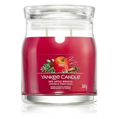 Yankee Candle Red Apple Wreath illatgyertya Signature 368 g