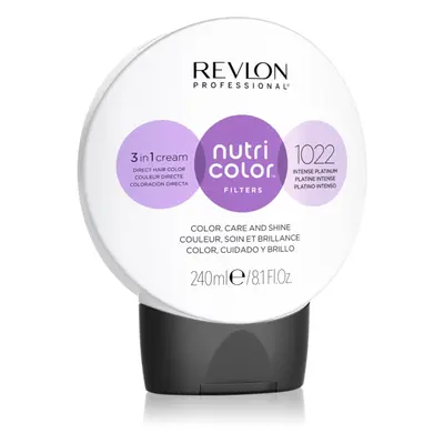 Revlon Professional Nutri Color Filters Metal-Ice tápláló tonizáló maszk professzionális használ