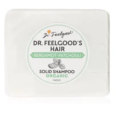 Dr. Feelgood Bergamot-Patchouli organikus szilárd sampon 100 g