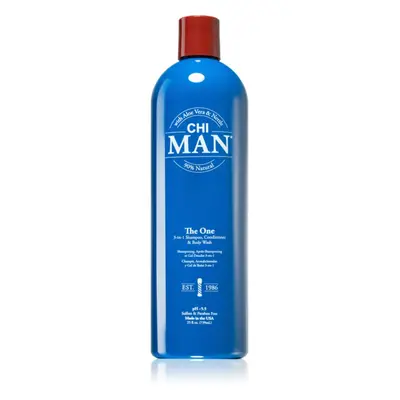 CHI Man The One 3 az 1 sampon, kondicionáló és tusfürdő 739 ml