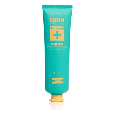 ISDIN Acniben Teen Skin tisztító arcmaszk zsíros és problémás bőrre 75 ml