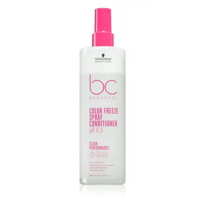 Schwarzkopf Professional BC Bonacure Color Freeze öblítés nélküli kondicionáló festett hajra 400