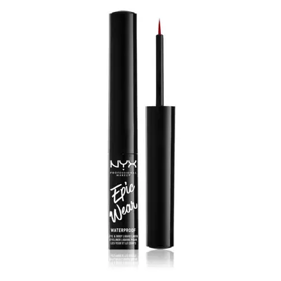 NYX Professional Makeup Epic Wear Liquid Liner szemceruza árnyalat 07 Red 3.5 ml