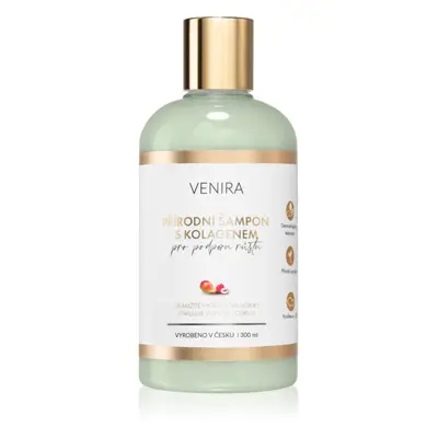 Venira Shampoo for Hair Growth természetes sampon kollagénnel illattal Mango-Lychee 300 ml