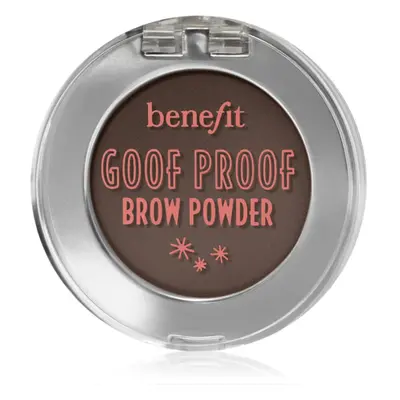 Benefit Goof Proof Brow Powder púder szemöldökre árnyalat 4 Warm Deep Brown 1,9 g