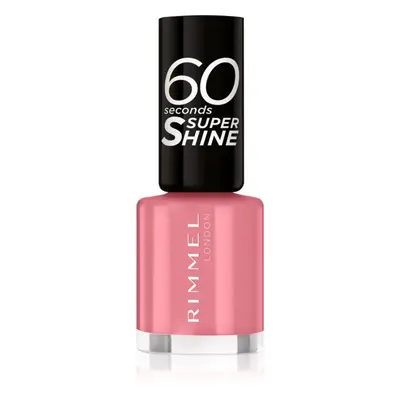 Rimmel 60 Seconds Super Shine körömlakk árnyalat 405 Rose Libertine 8 ml