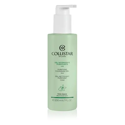 Collistar Cleansers Purifying Cleansing Gel gyengéd tisztító gél az arcra irritáció ellen 200 ml