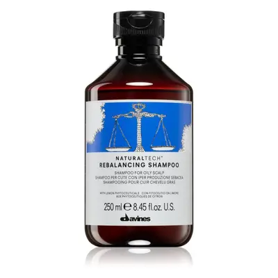 Davines Naturaltech Rebalancing Shampoo mélyen tisztító sampon a zsíros fejbőrre 250 ml