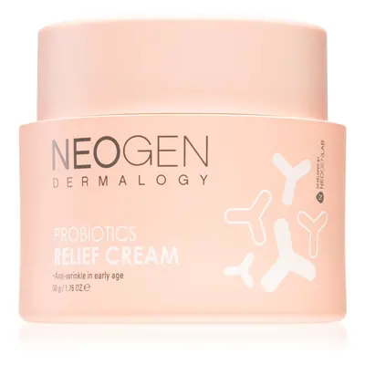 Neogen Dermalogy Probiotics Relief Cream bőrfeszesítő és bőrvilágosító krém az első ráncokra 50 