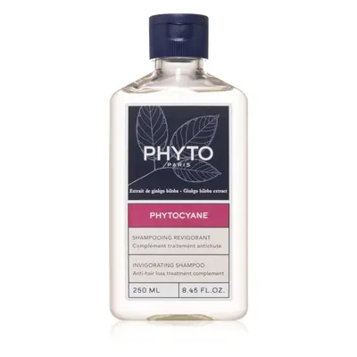 Phyto Phytocyane Invigorating Shampoo aktiváló sampon hajhullás ellen 250 ml