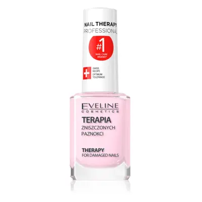 Eveline Cosmetics Nail Therapy Professional körömerősítő lakk gyenge és sérült körmökre keratinn