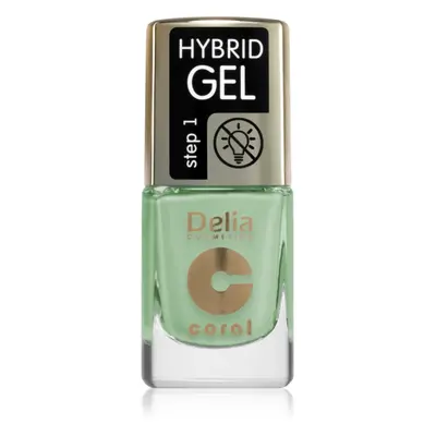 Delia Cosmetics Coral Nail Enamel Hybrid Gel géles körömlakk árnyalat 138 11 ml