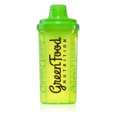 GreenFood Nutrition Shaker sportshaker Transparent Green 500 ml