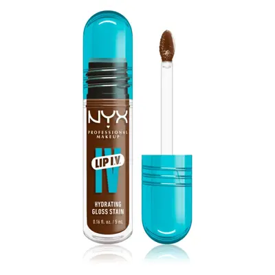 NYX Professional Makeup Lip IV tartós ajakfény hidratáló hatással árnyalat 04 - COCOA QUENCHI 5 