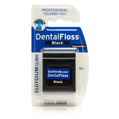 Elgydium Clinic DentalFloss fogselyem Black