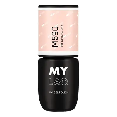 MYLAQ UV Gel Polish géles körömlakk árnyalat My Special Day 5 ml