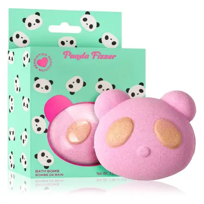 I Heart Revolution Bath Fizzer Panda fürdőgolyó illattal Cranberry & Vanilla 110 g