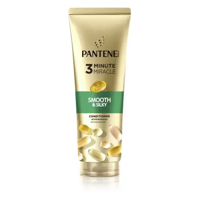 Pantene 3 Minute Miracle Smooth&Silky mélyen tápláló három perces kondicionáló a károsult hajra 