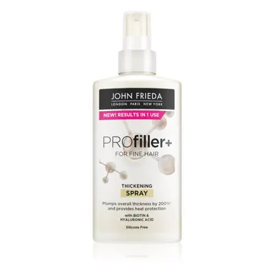 John Frieda PROfiller+ spray a dús hajért a finom hajért 150 ml