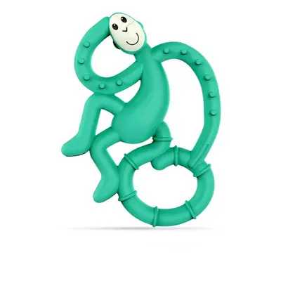 Matchstick Monkey Mini Monkey Teether rágóka antimikrobiális összetevővel Green 1 db