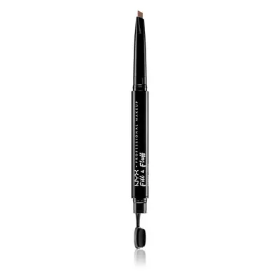 NYX Professional Makeup Fill & Fluff szemöldök pomádé ceruzában árnyalat 01 Blonde 0,2 g