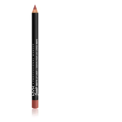 NYX Professional Makeup Suede Matte Lip Liner Matt ajakceruza árnyalat 47 Kyoto 1 g