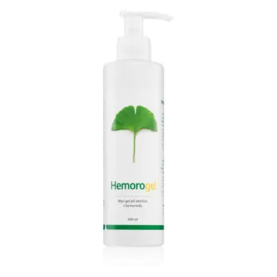 Hemorogel Hemorogel wash gel gyengéd tisztító gél aranyér kezelésére 200 ml