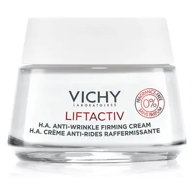 Vichy Liftactiv H.A. feszesítő krém feltöltő hatással a ráncok ellen parfümmentes 50 ml