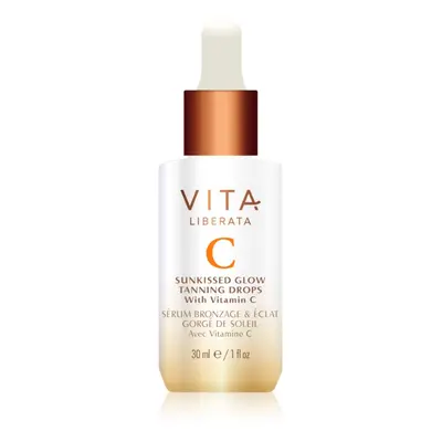 Vita Liberata Sunkissed Glow önbarnító cseppek az arcra C-vitaminnal 30 ml