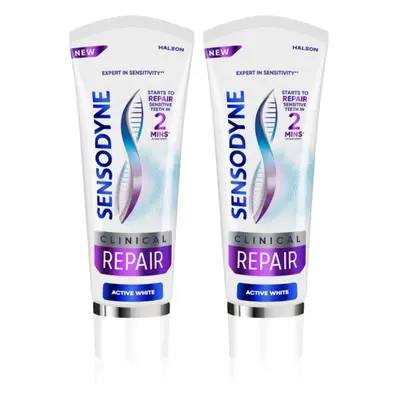 Sensodyne Clinical Repair Active White fogkrém 2x75 ml