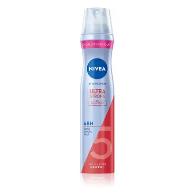 NIVEA Ultra Strong Hajlakk az extra erős tartásért szilikonmentes 250 ml