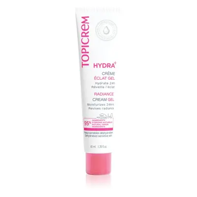 Topicrem Hydra+ Radiance Cream Gel élénkítő gél krém 40 ml