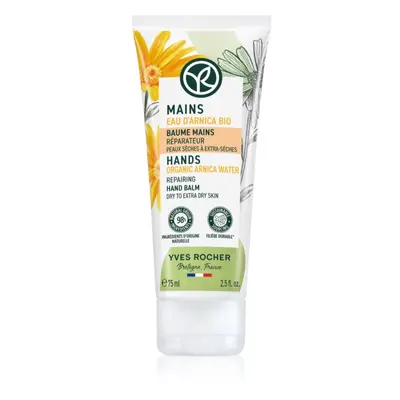 Yves Rocher Mains regeneráló balzsam a kézre Organic Arnica Water 75 ml