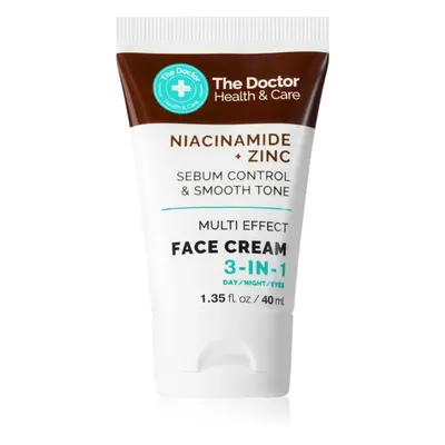 The Doctor Niacinamide + Zinc Sebum Control & Smooth Tone bőrkrém a zsíros bőr redukálására 40 m