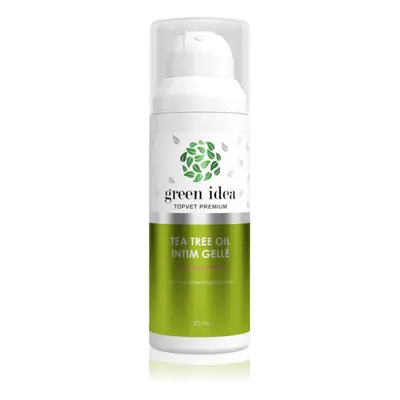 Green Idea Tea Tree Oil gyengéd tisztító gél az intim részekre 50 ml