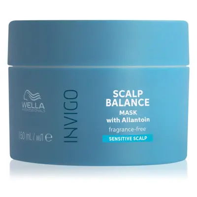 Wella Professionals Invigo Scalp Balance Sensitive Scalp haj maszk az irritált fejbőrre 150 ml