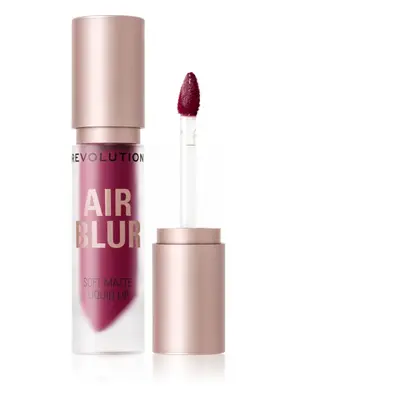 Makeup Revolution Air Blur Liquid Lipstick matt folyékony állagú ajakrúzs árnyalat Rosewood 3.5 