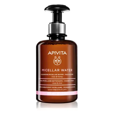 Apivita Cleansing Micellar Water micellás víz az arcra és a szemekre 300 ml