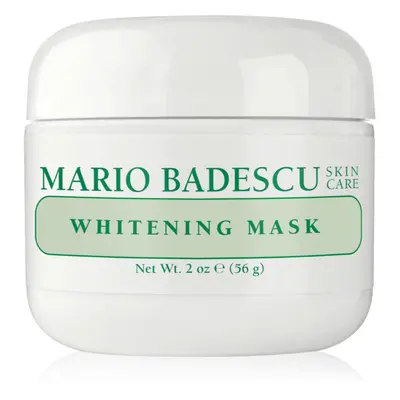 Mario Badescu Whitening Mask élénkítő maszk egységesíti a bőrszín tónusait 56 g