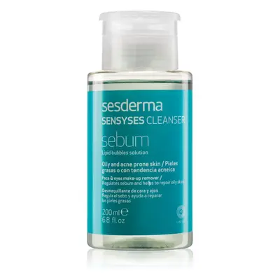 Sesderma Sensyses Cleanser Sebum make-up lemosó zsíros bőrre 200 ml