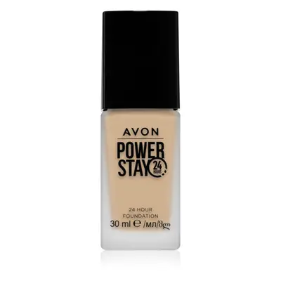 Avon Power Stay 24h tartós alapozó matt hatással árnyalat 120 N Porcelain 30 ml