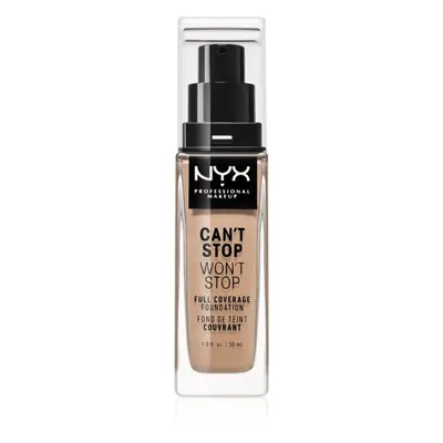 NYX Professional Makeup Can't Stop Won't Stop Full Coverage Foundation Magas fedésű alapozó árny