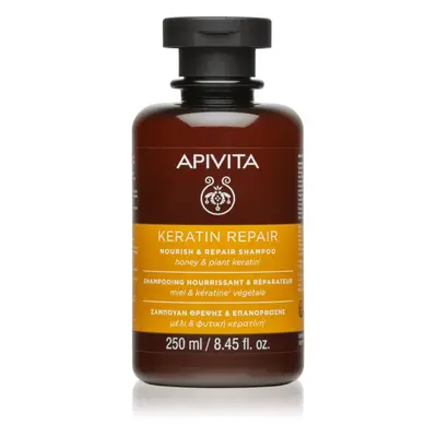 Apivita Keratin Repair Nourish Repair Shampoo tisztító sampon 250 ml