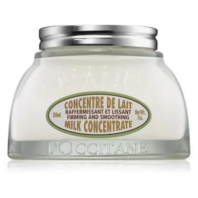 L’Occitane Almond Milk Concentrate feszesítő testkrém 200 ml