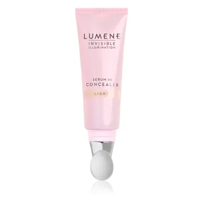 Lumene Invisible Illumination Serum in Concealer szemkorrektor hidratáló hatással árnyalatok szé