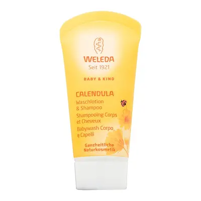 Weleda Baby and Child sampon és tusfürdő gél gyermekeknek körömvirág 20 ml