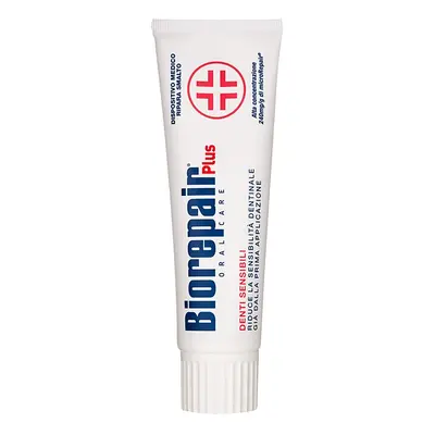 Biorepair Plus Sensitive Teeth bioaktív fogkrém a fogak érzékenységének csökkentésére és a fogzo