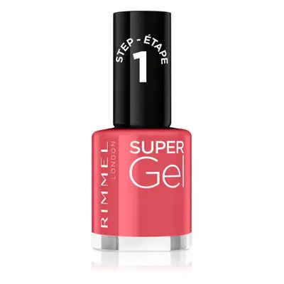 Rimmel Super Gel géles körömlakk UV/LED lámpa használata nélkül árnyalat 032 Cocktail Passion 12