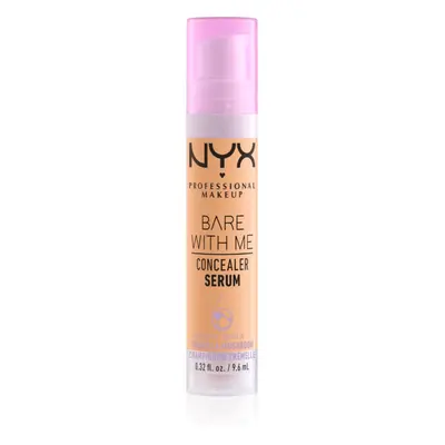 NYX Professional Makeup Bare With Me Concealer Serum hidratáló korrektor 2 az 1-ben árnyalat 06 