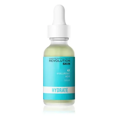 Revolution Skincare Hydrate 4X Hyaluronic Acid intenzíven hidratáló arcszérum 30 ml